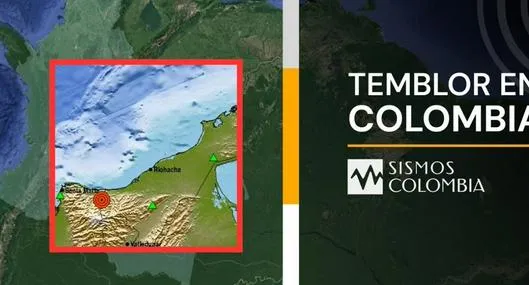 Temblor en Colombia de magnitud 2.9 hoy 23102025 en Dibulla (La Guajira)
