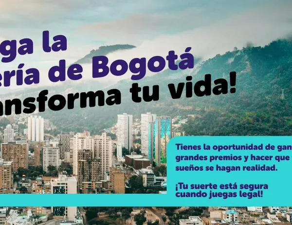 Hoy jueves 23 de octubre juega la Lotería de Bogotá ¡Premio de $14 mil millones! 