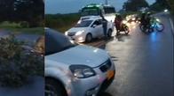 Atención: Se registra un bloqueo en vía que del Cauca que conduce al Valle; esto es lo que se sabe