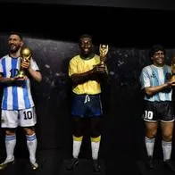 Foto de Messi, Pelé y Maradona, en nota de quién es mejor futbolista de historia en ChatGPT, Gemini y más; ojo Messi y Pelé