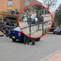 Imágenes del lugar en Mazurén (Bogotá) que dejó a tres militares heridos