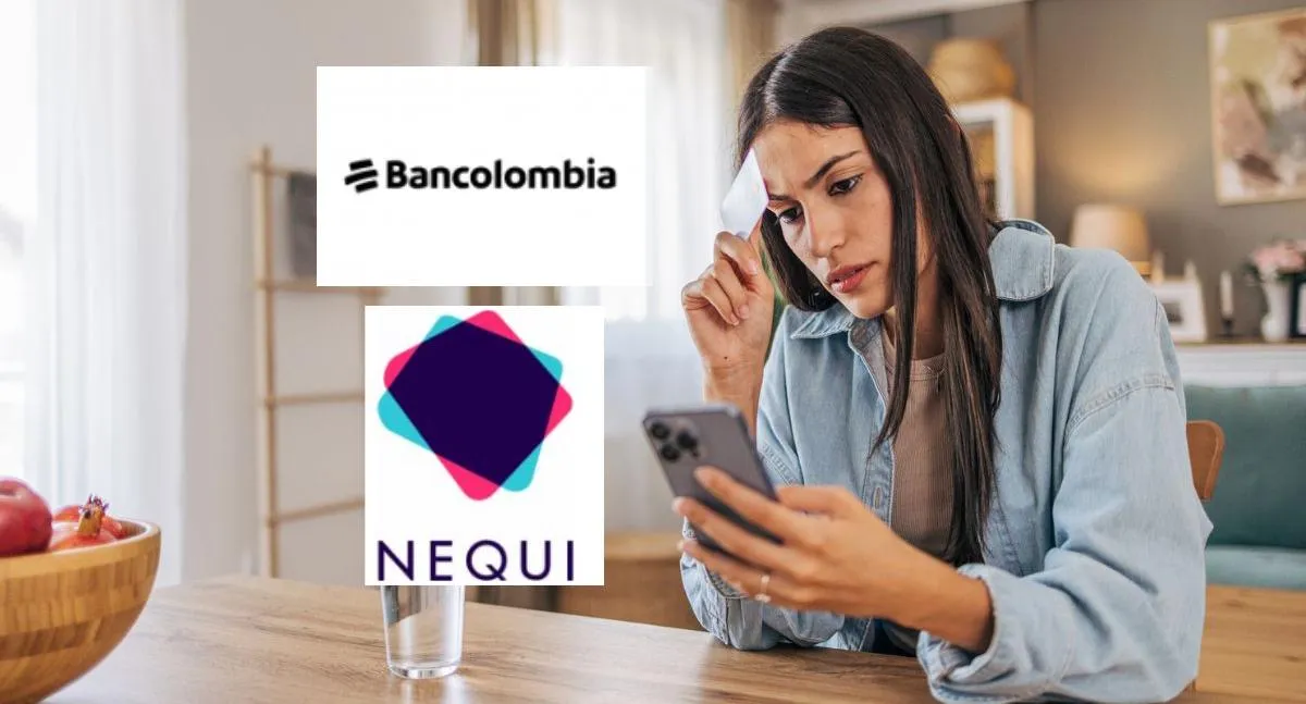 Bancolombia y Nequi no funcionan hoy viernes 24 de octubre: reportan problemas
