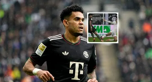 Fotos de Luis Díaz, en nota de alerta con Luis Díaz por impactante patada en Bayern Múnich ante Monchengladbach
