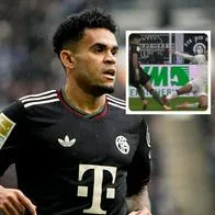 Fotos de Luis Díaz, en nota de alerta con Luis Díaz por impactante patada en Bayern Múnich ante Monchengladbach