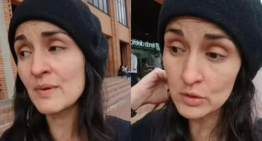 Aparece video de Adriana Díaz en Bogotá luego de haber desaparecido