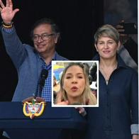 Fotos de Gustavo Petro con Verónica Alcocer y de Vicky Dávila, en nota de por qué Verónica Alcocer es primera dama si Gustavo Petro dijo que se separaron