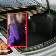 Mujer fue encontrada en el baúl de  taxi y dio insólita explicación a la Policía