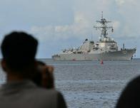 Buque lanzamisiles estadounidense llega a Trinidad y Tobago, frente a Venezuela