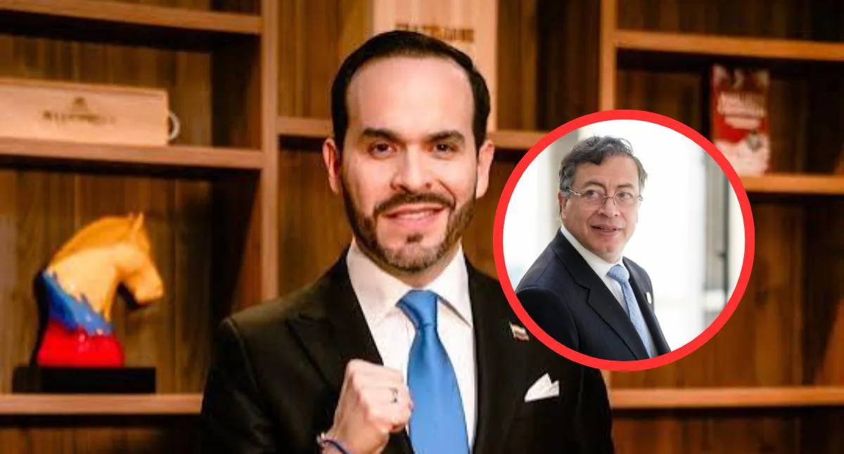 "Ha muerto el petrismo": De la Espriella sepultó al Pacto Histórico por resultados de consulta. El precandidato apareció con copa de vino y brindando.