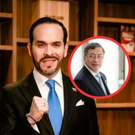 "Ha muerto el petrismo": De la Espriella sepultó al Pacto Histórico por resultados de consulta. El precandidato apareció con copa de vino y brindando.