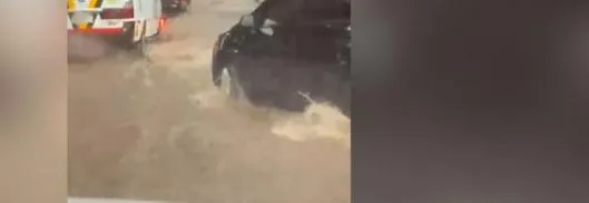 Se registran fuertes lluvias en Cali; reportan inundaciones en algunas vías