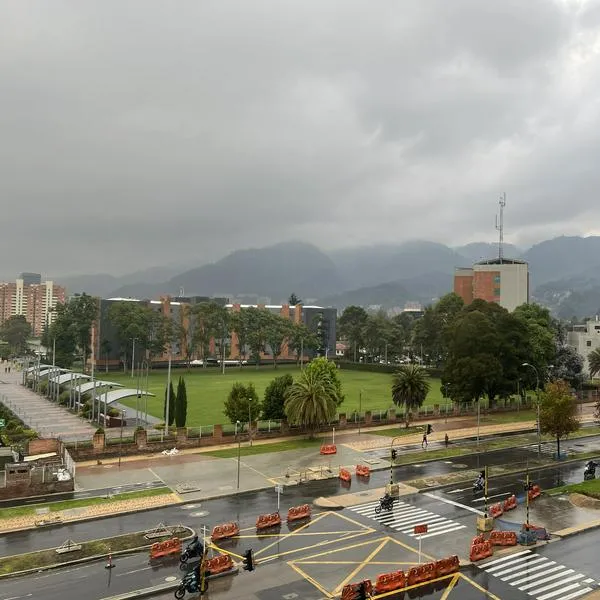 Así estuvo el clima en Bogotá durante la tarde del lunes 27 de octubre de 2025