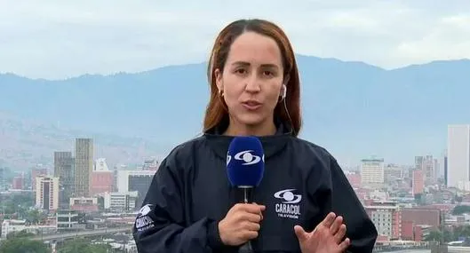 Foto de Érika Zapata, en nota de que Érika Zapata, de Noticias Caracol, asombró por cómo ha sido cambio físico ahora