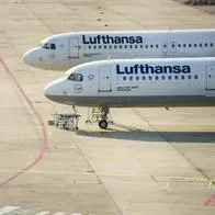 Avión de Lufthansa