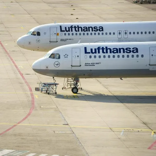 Avión de Lufthansa