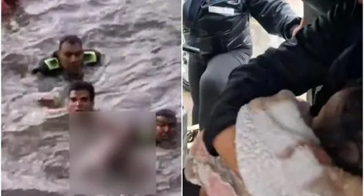 La mujer que lanzó a su bebé de 10 meses a un río en Bogotá fue enviada a la cárcel