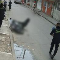 Imágenes de la balacera en Bosa, sur de Bogotá, que dejó dos muertos. Policías dieron de baja a sicario
