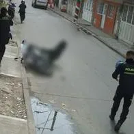 Imágenes de la balacera en Bosa, sur de Bogotá, que dejó dos muertos. Policías dieron de baja a sicario