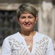 Verónica Alcocer y Gustavo Petro