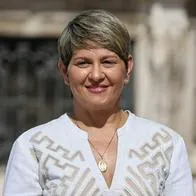 Verónica Alcocer y Gustavo Petro