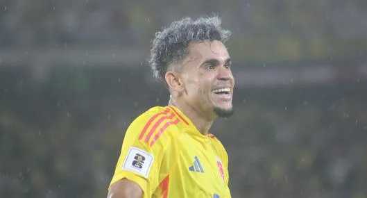 Luis Díaz con la Selección Colombia