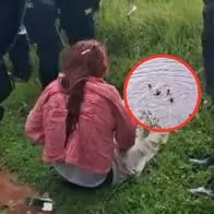 "Voy a morir joven": lo que decía a su familia la mujer que se lanzó con su bebé al río Bogotá. La menor se encuentra en delicado estado.