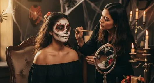 Riesgos del maquillaje de disfraces y cómo proteger la piel en Halloween hoy