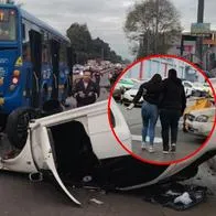 Bogotá: video después de accidente que dejó motociclistas muertos hoy 31 octubre