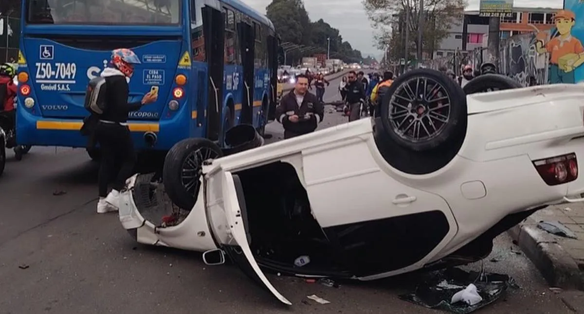 Identifican a dos motociclistas víctimas del grave accidente en Bogotá hoy