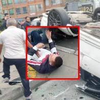 Dan pistas sobre conductor de carro que mató a dos motociclistas en Bogotá