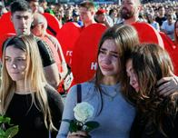 Gran manifestación en Serbia, a un año de la tragedia de la estación de Novi Sad