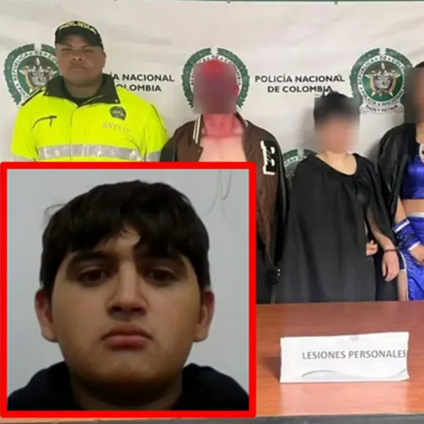 Jaime Esteban Moreno y sus agresores 