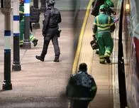 Múltiples heridos y dos detenidos por apuñalamiento en un tren en Inglaterra