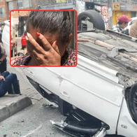 Accidente en Bogotá: mamá de motociclista muerta por borracho lloró