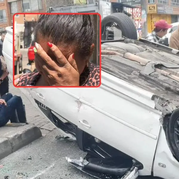 Accidente en Bogotá: mamá de motociclista muerta por borracho lloró