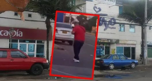 César, herido de bala en Engativá 