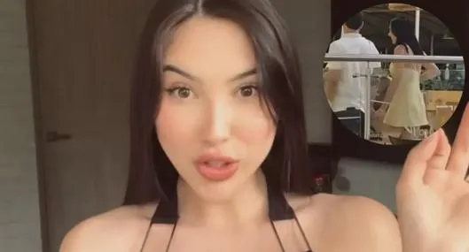 Aída Victoria Merlano fue vista con misterioso hombre y con su bebé: quién es