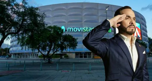 Abelardo de la Espriella en el Movistar Arena