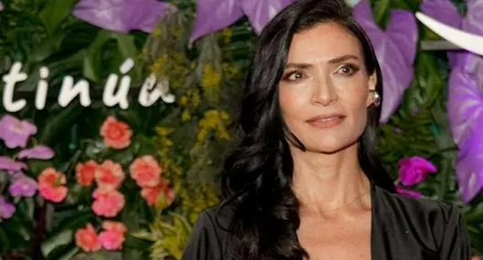 Ana María Orozco (Betty, la fea) se puso incómoda por pregunta de Carlos Ochoa