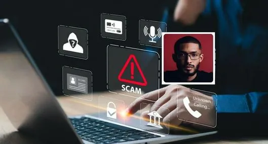 Fotos de ciberseguridad y de José Pino, en nota de qué es Brash, falla de seguridad que amenaza a Internet expuesta por colombiano