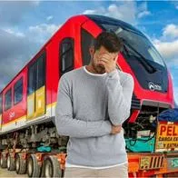 Vagones del metro de Bogotá se accidentaron en China y esto pasó con el tren 