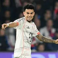 Foto de Luis Díaz, en nota de de qué récords tiene Luis Díaz en Champions por goles con Bayern Múnich contra PSG 
