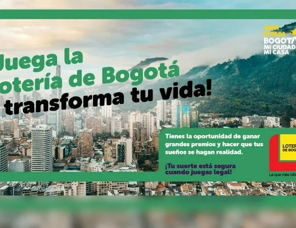 Hoy jueves 6 de noviembre juega Lotería de Bogotá ¡Premio de $14 mil millones! 