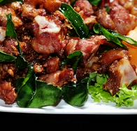 Receta para el almuerzo: salteado de cerdo