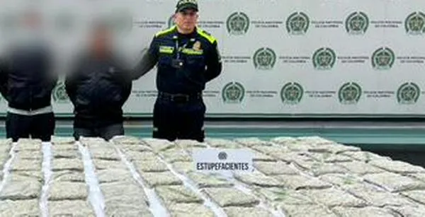 Cerca de 60 kilos de marihuana fueron hallados bajo tierra en una bodega del Restrepo