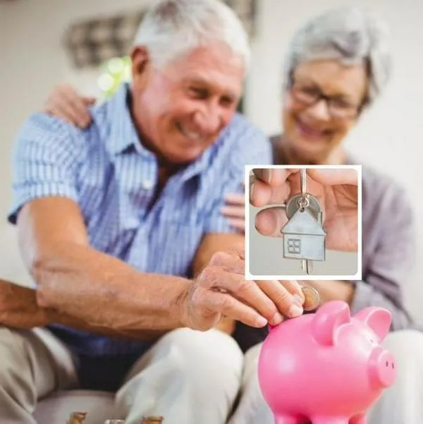 Foto de ancianos y vivienda, en nota de cuál es la edad máxima para tener un crédito de vivienda con bancos en Colombia