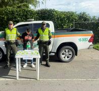 Capturan a hombre que transportaba 4.000 mililitros de sustancia para hacer tusi en bus hacia Pereira