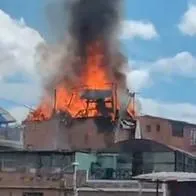 Incendio en Soacha
