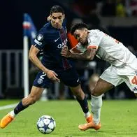 Foto de Hakimi y Luis Díaz, en nota qué dijo Hakimi tras lesión por falta de Luis Díaz en PSG vs Bayern en Champions