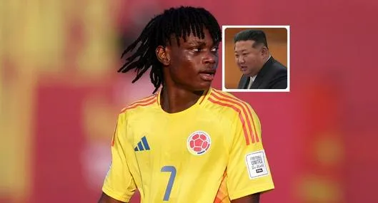 Foto de Cristian Flórez, en nota de qué es proyecto Kim, fútbol en Corea del Norte, y cómo afecta a Colombia Sub-17